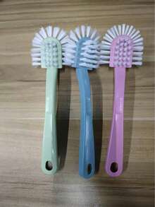 1/2pcs Multi-Angle Shoe Brush, 5-In-1 Durable Shoe Cleaner, Plastic Material, Efficient Cleaning, Suitable For Laundry Room, Shoes And Home Cleaning - Standard Model - View 15