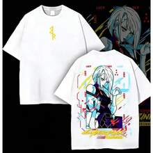 Camiseta Streetwear 100% Algodón  A311 Unisex Cuello Redondo Manga Corta Estilo Regular Ropa Casual de Calle para Hombres y Mujeres Tallas Disponibles S a 3XL - Negro - Ver 7