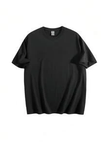 Men's 100% Cotton Vintage-Style T-Shirt With A Forks, Washington City Design (Est. 1945) Featuring Mountains And Forest. Ideal For Everyday Wear In Spring And Fall. A Perfect Gift For Nature Lovers And Travelers. - 黑色 - 查看 2