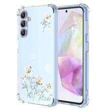 Case For, Transparent Case With Aesthetic Butterfly And Flower Designs, Anti-Yellow Soft Silicone Slim Anti-Shock Anti-Scratch TPU Bumper Case - 三星 Galaxy A37 - 查看 9