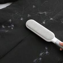 1Pc Double-Sided Reusable Pet Hair Removal Brush. Electrostatic Cleaner For Furniture, Sofa, Carpet, Clothes & Bedding. Effortlessly Remove Lint & Dust From Pets. Ideal For Home & Car, A Great Alternative To Sticky Lint Rollers For Pet Owners 242/1000 - Blue - View 4