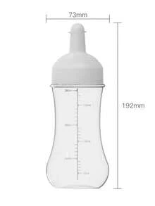 1/2pcs Squeezable Sauce Bottles, Suitable For Salad, Ketchup, Honey, Jam, Material, Kitchen Squeeze Sauce Bottle, Oyster Sauce Dispenser - Multicolor - View 12