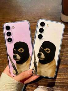Funny And Ugly Monkey-Painted Phone Case, Shockproof And Transparent, Compatible With IPhone 16/11/16pro/16plus/16promax/16e/15Promax/13/14/12/XS/XR/7G/8P, Compatible With Samsung Galaxy 11/12Pro/12/12X/13Pro/14Pro/15Pro, Compatible With Redmi 10/9/Note9/12c/Note11pro/Note8Pro, Waterproof, Shockproof And Scratch-Resistant, International Version, Spring Birthday Gift - 款式 7(1 件) - 查看 5