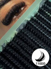 168片加厚睫毛簇 110DD DD捲度 加厚睫毛條 DIY睫毛簇 10-16mm 誇張感假睫毛 眼睛彩妝簇狀睫毛接片 適合日常妝容 初學者使用 - DD - 查看 9