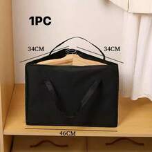 1pc Large Capacity Clothes Hook Storage Bag, Home Clothes & Pants Clip Organizer Bag, Suitable For Bedroom, Student Dorm, Outdoor Travel Portable Storage Bag, Can Be Used To Store Clothes, Ties, Skirts, Hangers, Pants Racks - View 12