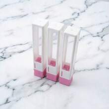 3 Peças Suporte Portátil para Brocas de Unha, Adequado para Técnicos de Unhas, Salões e Ferramentas de Manicure Doméstica, Caixa de Armazenamento de Brocas de Unha de Plástico Transparente com 2,35mm de Diâmetro - Multicolorido - Visão 8