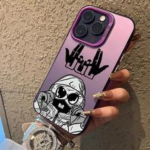 New Fashionable Phone Case With Rapper Design Jul For IPhone 17 16e 16 15 14 13 12 11 Mini Pro Max X XR 8 7 Air Plus, Shockproof, With Matte Back - CYZ-CC251010Y3 - 查看 1