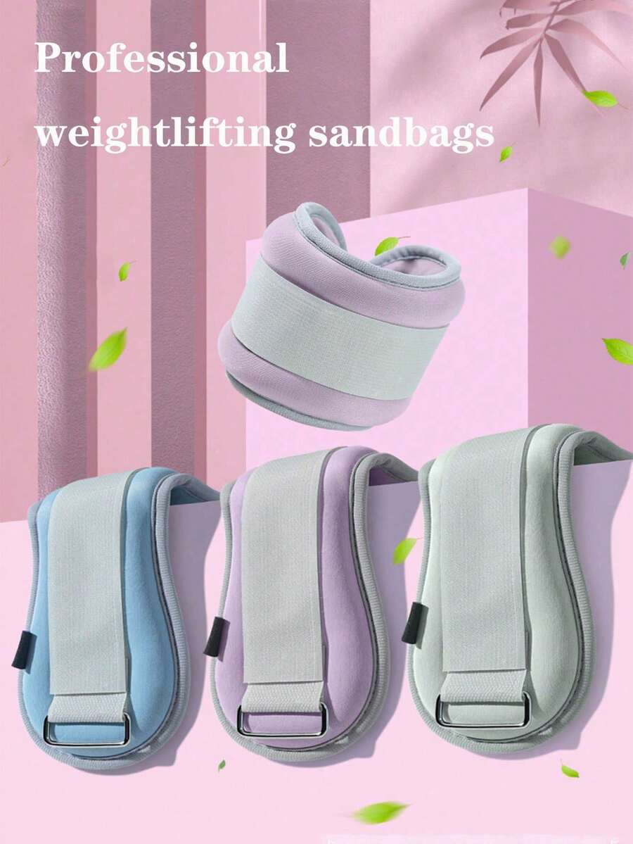 2pcs Sandbag Ankle Weights, Suitable For Ballet, Dance And Sports Training To Improve Ankle And Wrist Strength - Multicolor - View 1