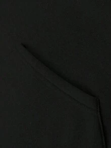Compatible con la sudadera con capucha con el logotipo del Cuerpo de Paz - Negro 4 - Ver 3