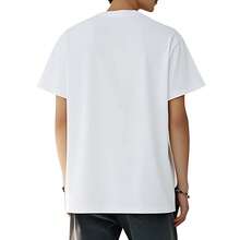 Camiseta 100% para hombre - Manga corta, cuello redondo, impresión digital, cómoda para todas las estaciones, lavable a máquina, ideal para salidas diarias, cuello redondo, diseño circular, camiseta casual de verano Muscle Freaks  Skull Style Dark Craneo Art - Blanco - Ver 3