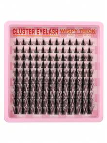 Himirell 120 Stücke Wimpernbüschel C-Locken Manga Wimpern MIX 10-18mm Fairy Wimpernbüschel Verwischte natürliche Wimpern Weich und bequem DIY Büschel Einzelne Falsche Wimpern Flauschig und unordentlich perfekt für den täglichen Gebrauch Musikfestival Hochzeit Party Reise Urlaub Konzert Date Night Make-up - C - Übersicht 7