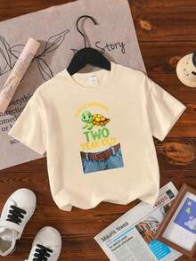 Amazing Two-Year-Old Turtle Kids T-Shirt - Apricot - View 6