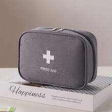 1/4pcs New Medical Storage Bag, Portable Travel First Aid Kit, Outdoor Emergency Medical Pouch, Epidemic Prevention Medicine Storage Bag - Multicolor - View 10