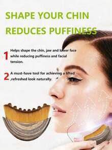 2pcs/Set Small Lymphatic Detox Facial Brush, Lymphatic Detox Massager, Soft Dry Brush Facial Beauty Tool, Suitable For Jawline, Ergonomic Design, Precise Fit To Skin, Relieve Fatigue - Multicolor - View 4