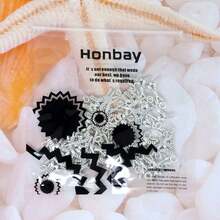 1OBV Honbay 60PCS Alloy Ball Sports Charms Pendant Field Hockey, Hockey Stick And Ball Earrings, Bracelet, Necklace Jewelry Making - 1 - View 4