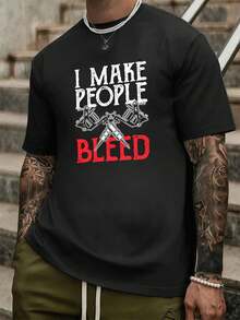 T-Shirts Hommes - Noir - Voir 1