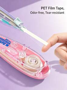 Bộ 4 cuộn băng xóa kiểu bút, màu kem, có thể thay thế ruột băng, dung lượng lớn, tiện dụng cho học sinh, đồ dùng học tập - Nhiều tùy chọn để lựa chọn - Xem 6