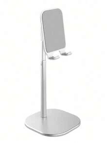 Adjustable Metal Sleeve Smartphone/Tablet Desktop Stand, Multi-Angle Live Streaming Stand, Compatible With IPhone And Android Phones, Birthday, Family, Friend Gift, Office, Dorm, Home Use, 360-Degree Rotating Smartphone Stand, Smartphone Holder, Strong Weight-Bearing Capacity - Multicolor - View 3