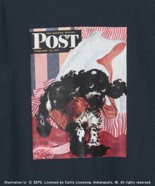 Women T-Shirts - ネイビー - View 4