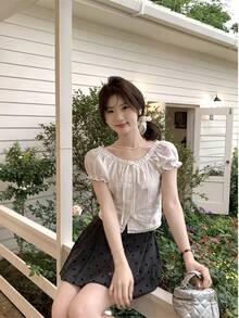 Women Tops - White - View 2