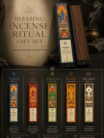 20 جرام بخور الأمنيات، عطر شرقي، يرمز إلى الثروة والهدوء الروحي والحكمة والحب والحظ السعيد، مناسب للتأمل، هدية روحية ذات معنى