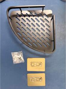 Étagère de salle de bain sans perçage, étagère d'angle de douche anti-rouille et imperméable, meuble de salle de bain mural robuste - sans perçage requis, installation facile, sans accumulation d'eau, grande capacité de stockage, convient pour la salle de bain, la cuisine, le dortoir et l'appartement, étagère de rangement pour salle de bain, accessoires de décoration de salle de bain minimaliste moderne, étagère de rangement de salle de bain à plusieurs niveaux et grande capacité, accessoires de salle de bain durables - Multicolore - Voir 15