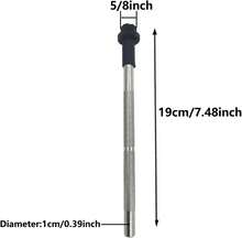 TUOREN Percussion Rod With 5_8 Inch Thread Microphone Connector, Mic Mount Holder Arm Attachment For Drum Set Cymbal Stand Mounting Clamp - White - View 4