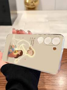 1件高級耶穌標語花卉柔軟保護手機殼 適用於華為 Honor Galaxy A04e/12/A13/A14/A34/A50/A52/A53/A54/S21/S22/S23/S24/S25/S25Ultra 6A/7A/8A/ 12T/13T - 無色 - 查看 3