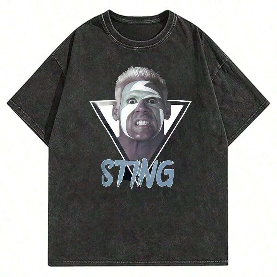 T-Shirt With DTG Print Inspired By Singer Auto Salvage - 黑色 16 - 查看 1