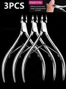 Professional Stainless Steel Callus Remover Scissors, Ultra Sharp 3mm/4mm/5mm Blade Callus Cutter, Home & Salon Pedicure Tool - Multicolor - View 21