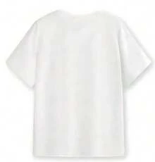 3-Piece New Fashion Styles Casual Cotton T-Shirt For Women. Sporty And Suitable For Spring, Summer, Autumn, And Winter Wear. Women's Short-Sleeved, Round-Neck, Fitted, And Cropped T-Shirts With A Minimalist Tropical Print, Perfect For Relaxed Vacations And Featuring Hibiscus, Frangipani, Starfish, And Pearl Shell. Suitable For Summer. - 白色 - 查看 3