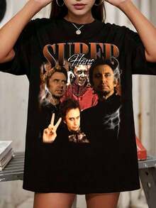Women T-Shirts - Black - View 7