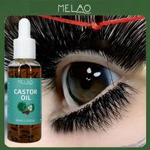 Dầu thầu dầu nguyên chất 100% MELAO 60ml/2.03 fl oz, nuôi dưỡng chân tóc, làm chắc khỏe lông mi, dưỡng ẩm da đầu và ngọn tóc. - 60ml - Xem 1