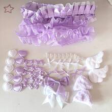 Ballet Style Packaging Material Set, Bow & Wing Decor Accessories, Back To School Season - Color - View 14
