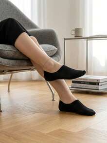 1/2/4/6/10 Paar Damen Unsichtbare Socken, rutschfest, atmungsaktiv, unsichtbare Liner Socken geeignet für verschiedene Schuhe - Verschiedenfarbig - Übersicht 5