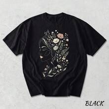 Women T-Shirts - Black - View 1
