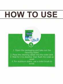 Toilet Cleaner, Reduces Dirt Buildup And Unclogs Pipes, Making Your Toilet Look Brand New. Suitable For Daily Cleaning Of Household Toilets, Removing Dirt And Odors, Providing Daily Care And Cleaning Tablets. It Is An Excellent Gift For Family And Friends, Especially Suitable For Holiday Gifting - Multicolor - View 5