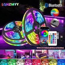 24-Key Bluetooth Controller 5050RGB Adhesive LED Soft Light Strip TV Background Ambient Light Bar USB Interface - Multicolor - View 2