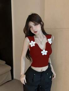 Women Tops - Black - View 3