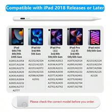 1pc Capacitive High Precision High Sensitivity Screen Touch Pen With Magnetic Palm Rejection For Drawing And Editing, Android Compatible Stylus Pen Compatible With IPad 2025 2024 2023 2022 2021 2020 2019 2018 4 5 9th 10th Air 5 Series - Multicolor - View 3