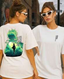 T-shirt unisexe anime The Apothecary Diaries, style Harajuku, manga Maomao Seinen, vêtements pour hommes et femmes, vêtements d'été, hauts d'été, grandes tailles S-3XL - Blanc - Voir 2