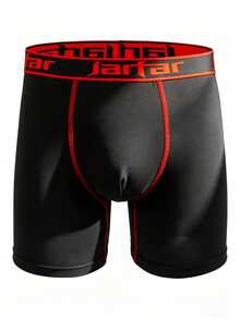 XXXL Size 6pcs/Pack Solid Color Plus Size Men's Boxer Briefs, Made Of Polyester Fabric, Soft And Skin-Friendly, Fashionable Suitable For Wedding, Anniversary, Daily Wear And Other Occasions. Men's Shorts, Men's Boxer Shorts, Gift For Boyfriend - Multicolor - View 7