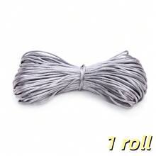 1/2/3 rollos 20 metros/Rollo 1.5mm No.7 Cordón de poliéster para joyería Hilo de nylon Cuerda de nudo chino para DIY Pulsera Collar Línea Hilo Shamballa - Cable - Ver 14
