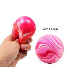 1/2pcs Large 6cm/2.36in Or Small 4cm/1.57in Aurora Glass Putty! Flour Filled Squeeze Toy, Slow Rebound Stress Relief Ball, Deep Pressure Relief Toy, Thick Skin Non-Greasy, Immersive Kneading Texture, 2026 Squeeze Toy, High-Aesthetic Desktop Decor, Relieve Anxiety (Please Note Size When Ordering) - Multicolor - View 14
