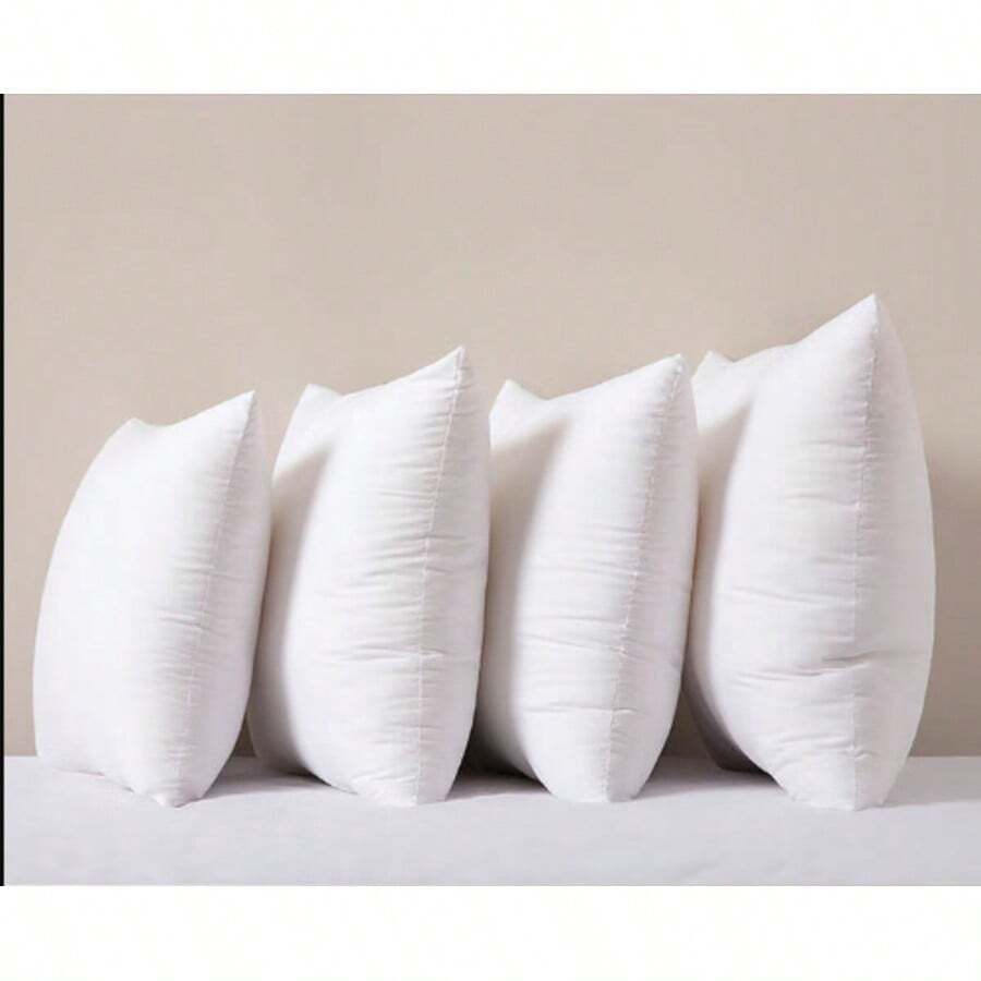 Hypoallergenic Polyester Throw Pillow Insert Soft Supportive Square Cushion Inner Core For Sofa Bed Home Hotel Decor - 18x18 Inches (45x45cm) - View 1