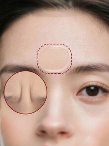 自黏式睡眠額頭貼 - 可重複使用彈性臉部貼 - 適用於額頭 (適合全臉) - 可水洗且可重複使用黏貼 - 便攜且輕巧 - 日常使用與旅行 - 男女通用 - 彩色 - 查看 7