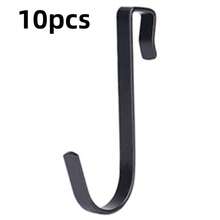 10pcs Metal Card Hooks Detachable Flat Steel Hanging Hooks For Party Home Wall Decoration Gift Ornament Display Storage Organization Bedroom Living Room - 10 - View 8