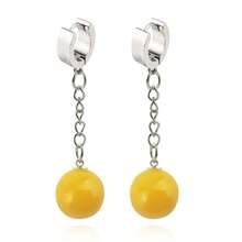 Anime Potara Clip Earrings Son Zamasu For Cosplay, Unisex, Jewelry And Accessories For Men And Women - E269 銀色 - 查看 1