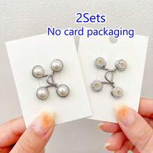 2Sets Women's Adjustable Jeans Waist Tightener Clips - Heavy Duty Metal Buckle Adjuster, No-Sew Instant Slimming, Suitable For Jeans, Pants, Skirts - Quick Shaping Waist Buckle, Compatible With All Waist Sizes, Seamless Design For Daily Wear - Multiple Styles - View 16