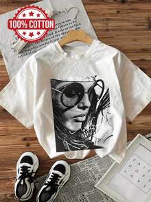 Women T-Shirts - White - View 6